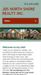 Mobile Screenshot of jdsnorthshorerealty.com
